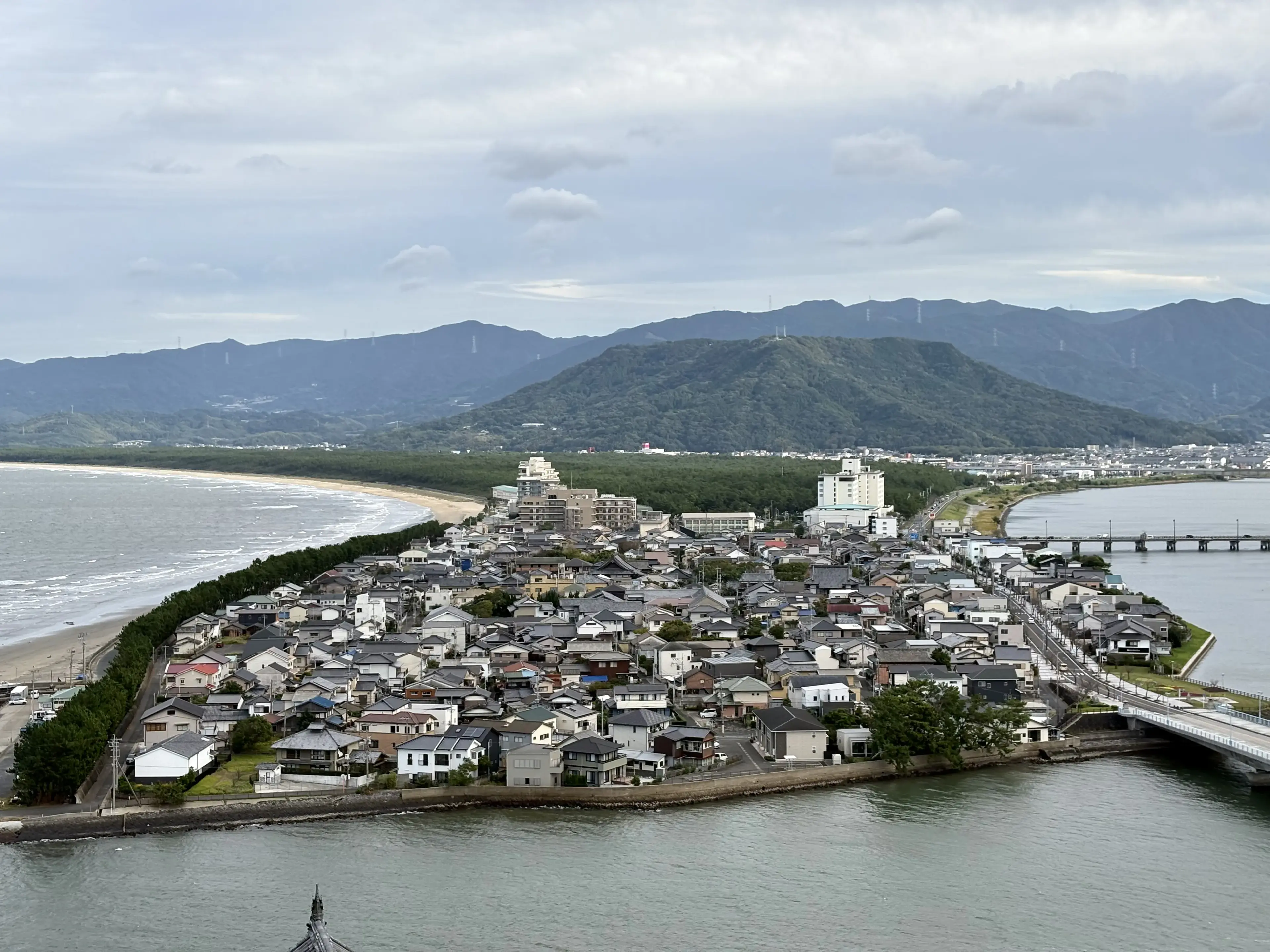 天守からの景色